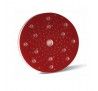 Foam Pad For Sanding Multi-holes Red 150mm X 10mm