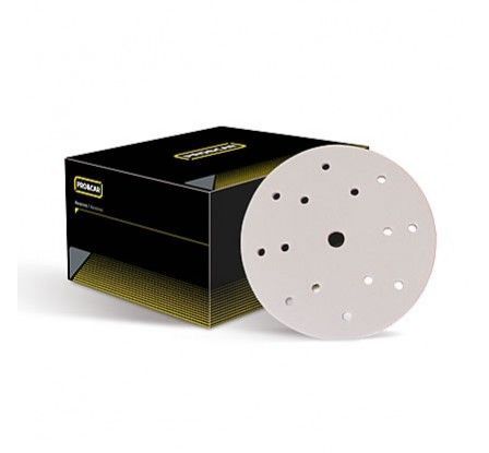 Disco Línea F1 Blanco Velcro P180 150mm-15 Agujeros