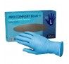 Blue Nitrile Gloves Blue Powder free