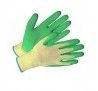 Nylon Supported Nitrile Gloves Green