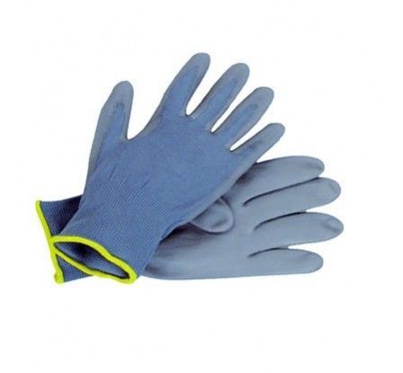 Nylon Supported Polyurethane Gloves Grey