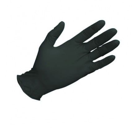 Guantes De Nitrilo Negro Sin Polvo Alta Resistencia
