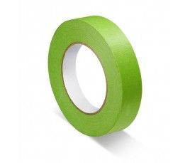 Cinta Premium de enmascarar de 100ªC de 19 mm.x 45 mts. Verde