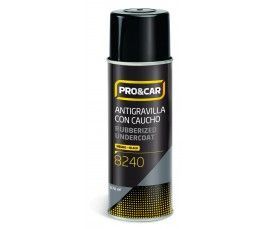 Spray Antigravilla con caucho de 670 ml (Color negro)