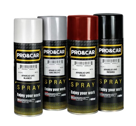 SPRAY EXCELENT APAREJO UHS NEGRO (400 ml)