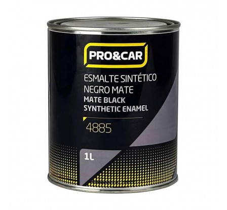ESMALTE SINTÉTICO NEGRO MATE (1 Lts.)